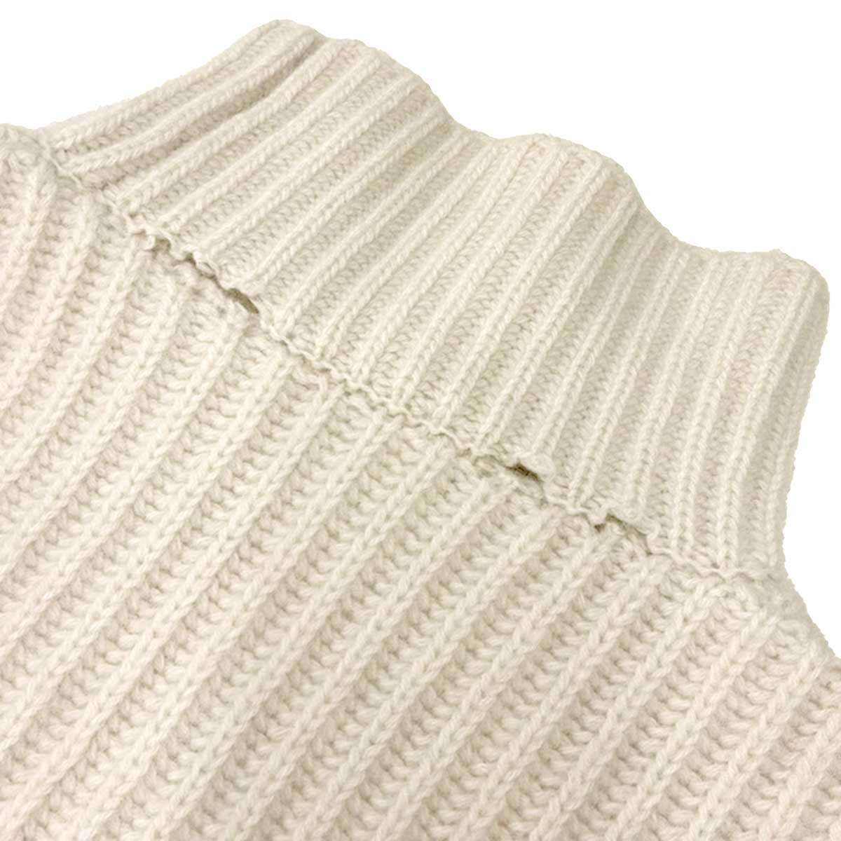 NINA RICCI ニナリッチ SAMPLE/サテンレースアップ タートルネック