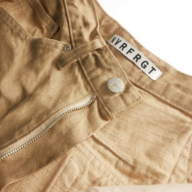 ネヴァーフォーゲット NVRFRGT 25SS 3D TWISTED JORTS ジョーツ