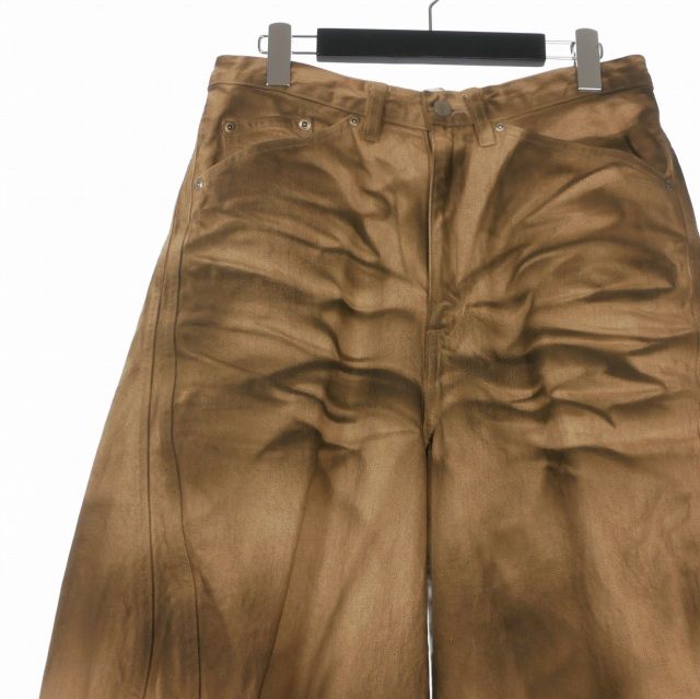 ネヴァーフォーゲット NVRFRGT 25SS 3D TWISTED JORTS ジョーツ