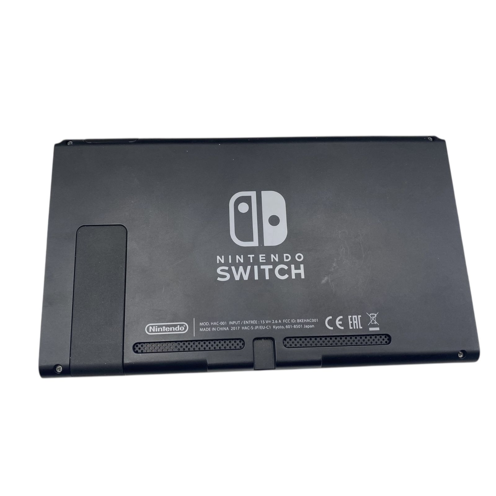 □Nintendo Switch 本体 グレー 初期化済 動作確認済 付属品一式 使用