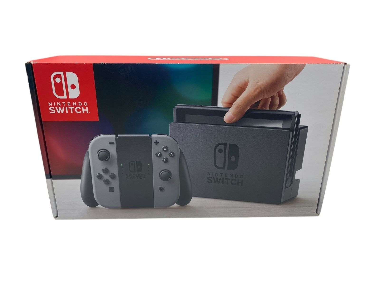 Nintendo Switch 本体 グレー 本体更新 初期化済 □Nintendo Switch 本体 グレー 初期化済 動作確認済 付属品一式 使用