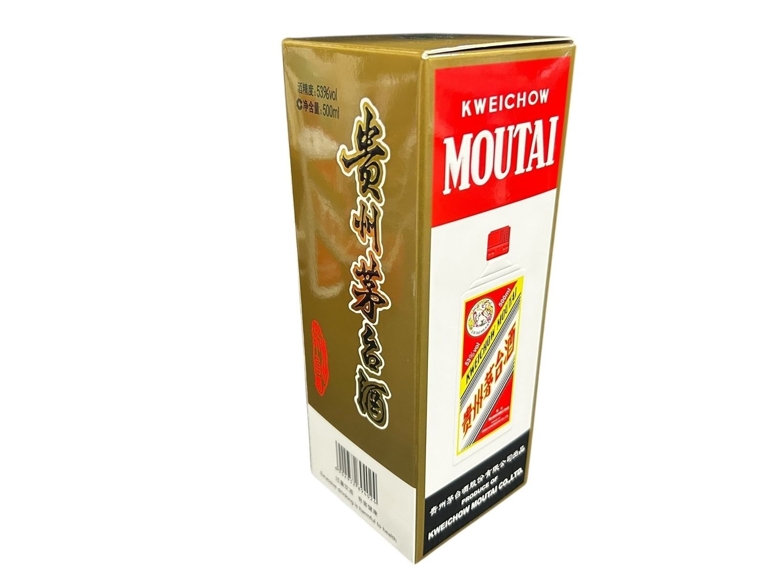 未開封 MOUTAI 2012年製 500ml 53％白酒 ギフトボックス入り 貴州茅台酒