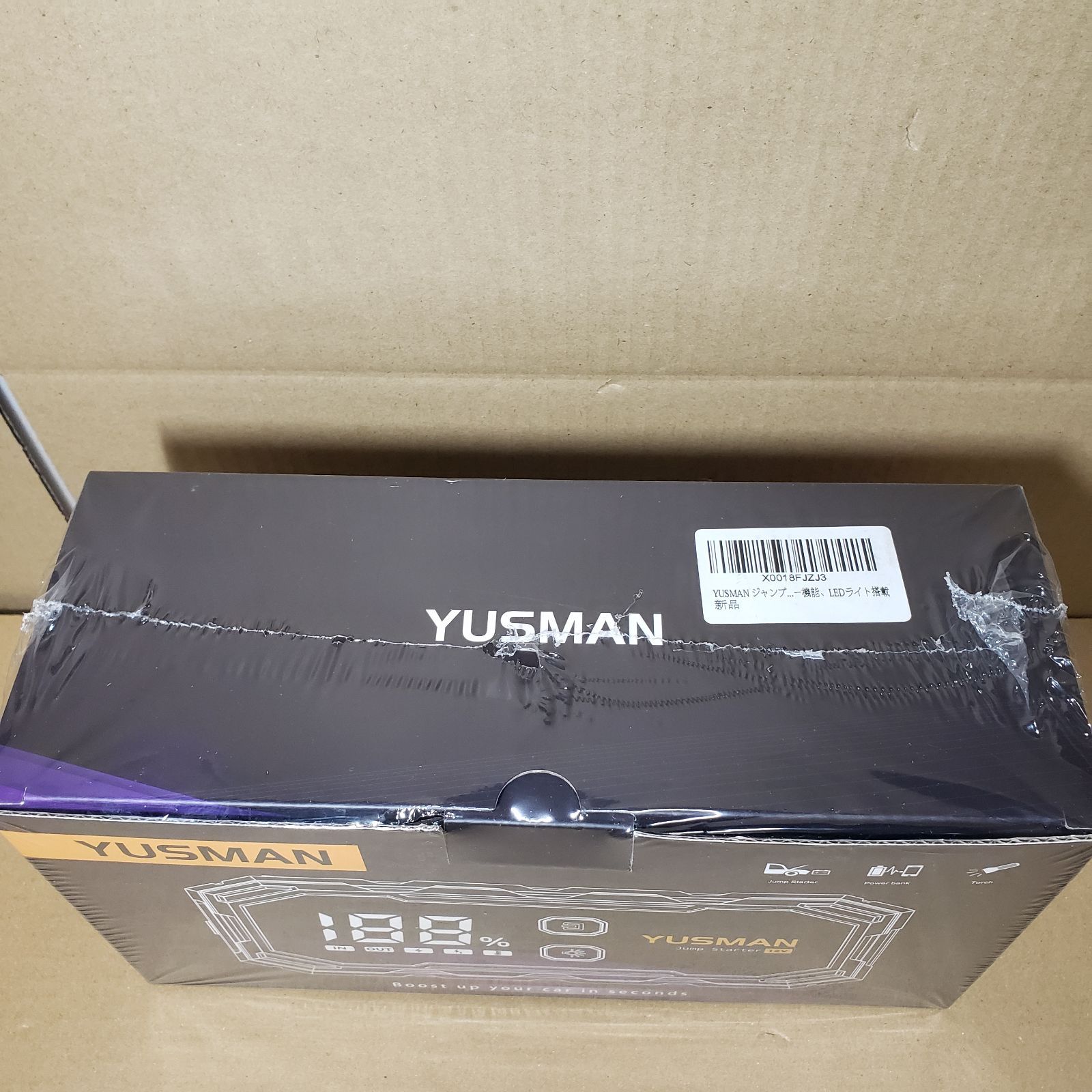 新品未開封】 YUSMAN F02 ジャンプスターター 21800mAh 12v - メルカリ