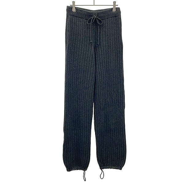 ATON エイトン CASHMERE WOOL WIDE EASY PANT カシミヤウールイージー  