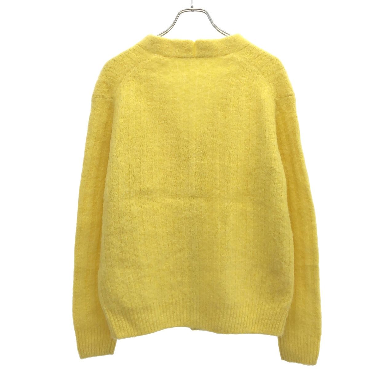 AURALEE オーラリー SAMPLE/21AW BABY ALPACA WOOL RIB KNIT CARDIGAN
