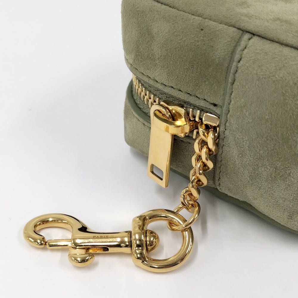 【SAINT LAURENT】ジェイミー キューブチャーム SAINT LAURENT Jamie Cube Charm Leather Zip Pouch | Bloomingdale's