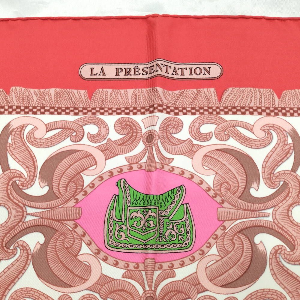HERMES カレ90 スカーフ シルク100％ LA PRESENTATION - メルカリ