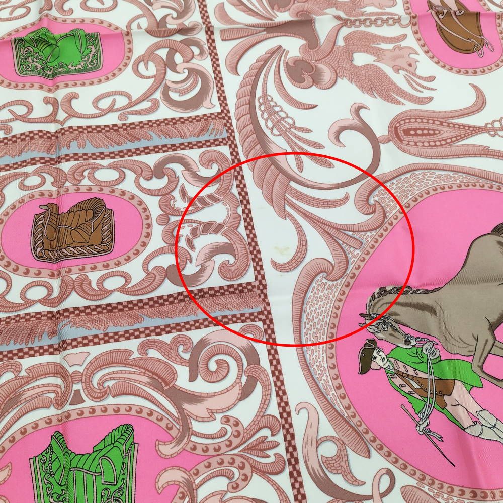 HERMES カレ90 スカーフ シルク100％ LA PRESENTATION - メルカリ