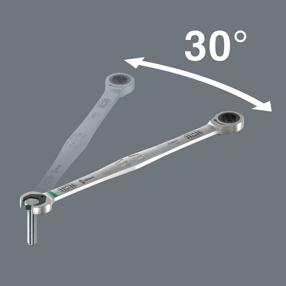  WERA ヴェラ Joker コンビネーションラチェットレンチ ロングタイプ 17 mm 全長305 020353 その他 文房具 事務用品