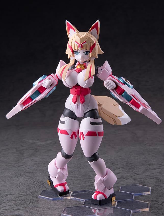 新品 ロボット新人類ポリニアン リリー[桜巫女] ノンスケール PVC&ABS