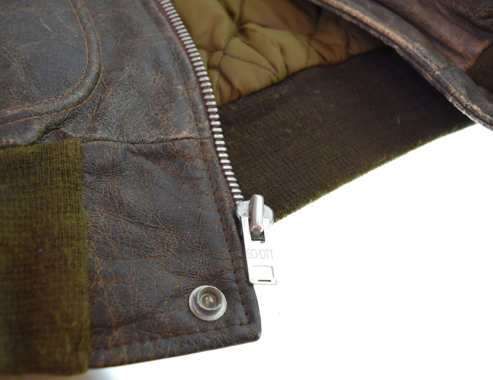 ショット SCHOTT A-2レザーフライトジャケット WW2 1942 674-674-M-S