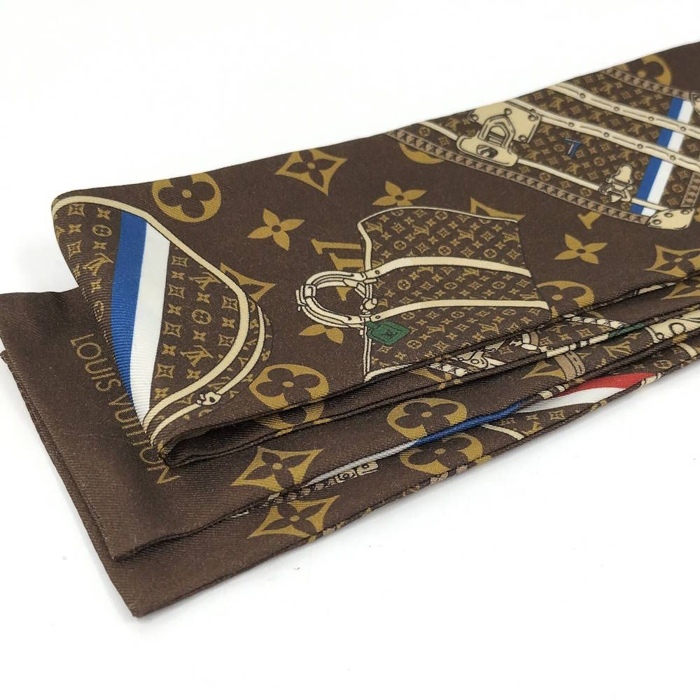 LOUIS VUITTON バンドーモノグラム スカーフ トランク柄 M72395 - メルカリ