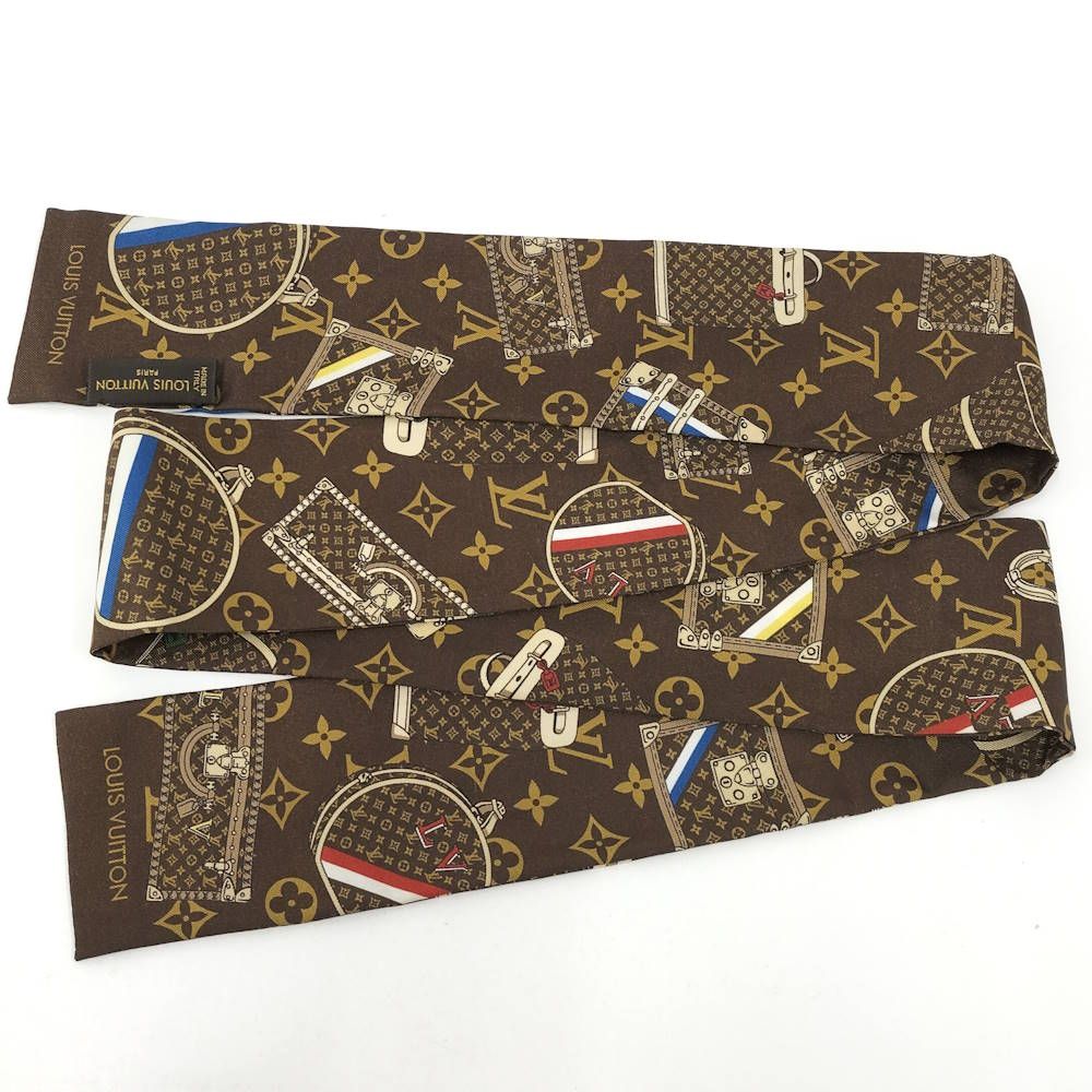 LOUIS VUITTON バンドーモノグラム スカーフ トランク柄 M72395 - メルカリ