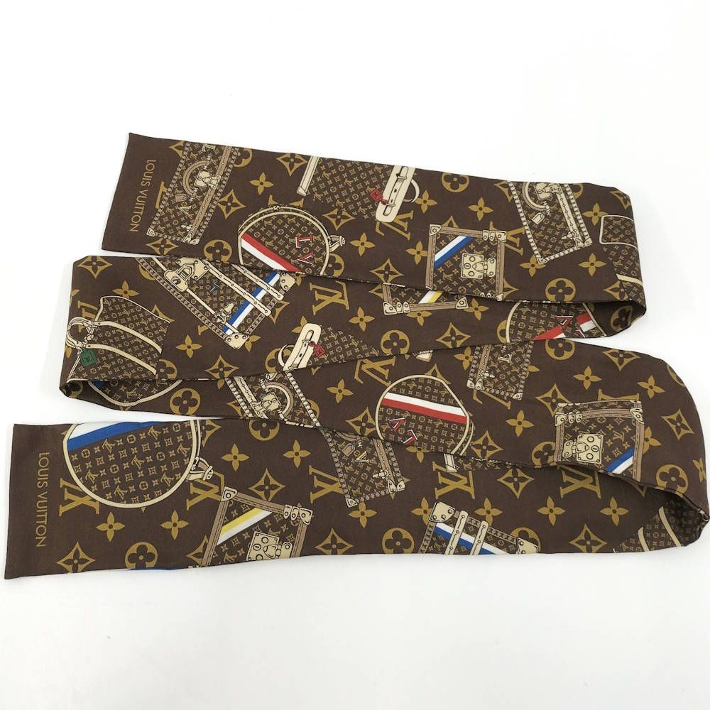 LOUIS VUITTON バンドーモノグラム スカーフ トランク柄 M72395 - メルカリ
