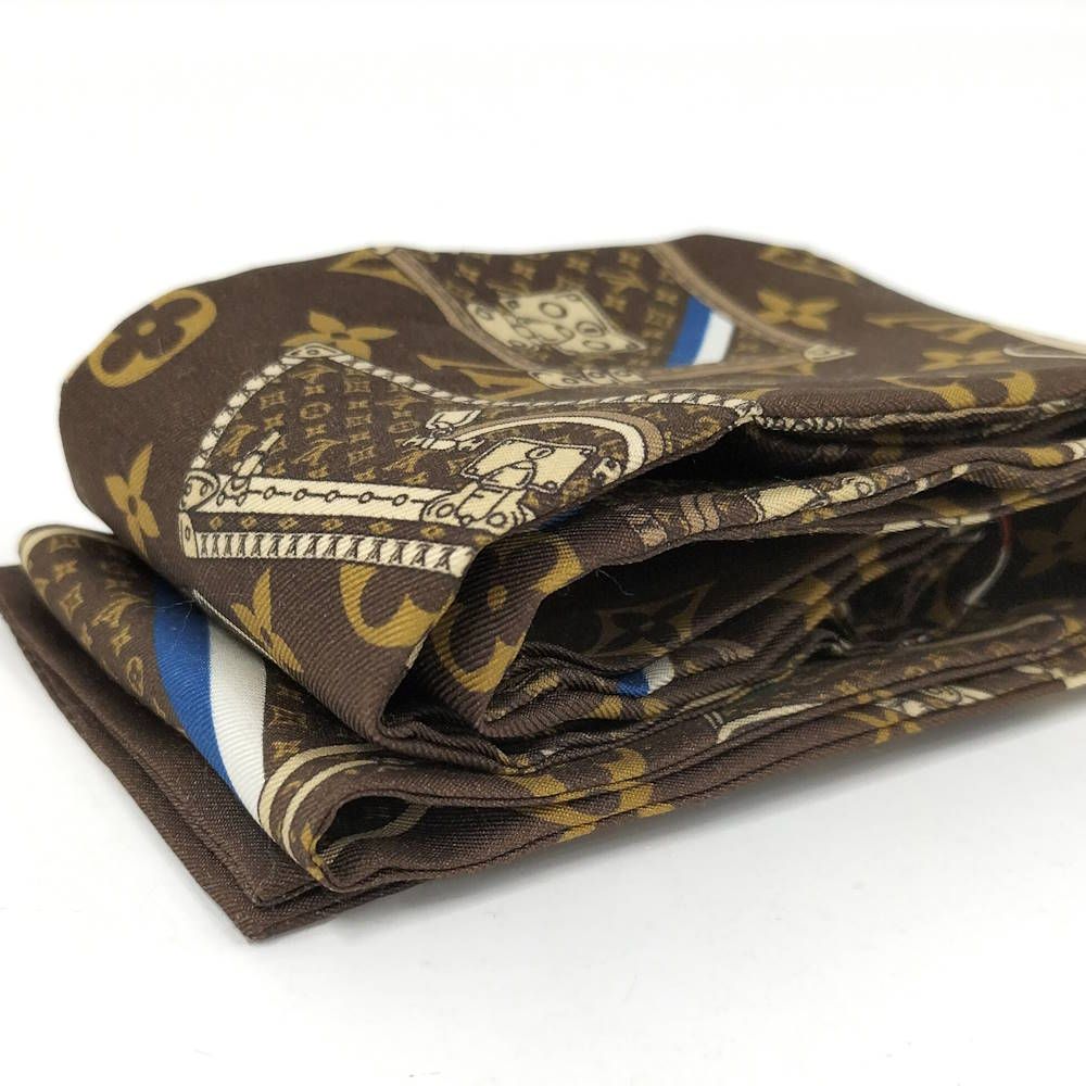 LOUIS VUITTON バンドーモノグラム スカーフ トランク柄 M72395 - メルカリ
