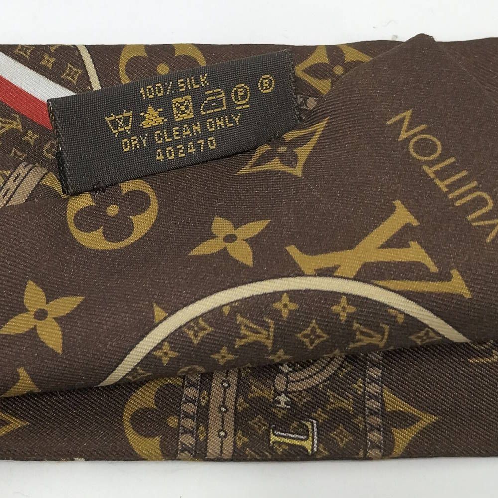 LOUIS VUITTON バンドーモノグラム スカーフ トランク柄 M72395 - メルカリ