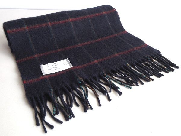 希少 ビンテージ スコットランド製 dunhill ダンヒル カシミヤ100