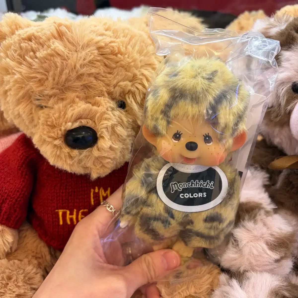 正規品/新品 レオパード ヒョウ柄 モンチッチ キーホルダー - メルカリ