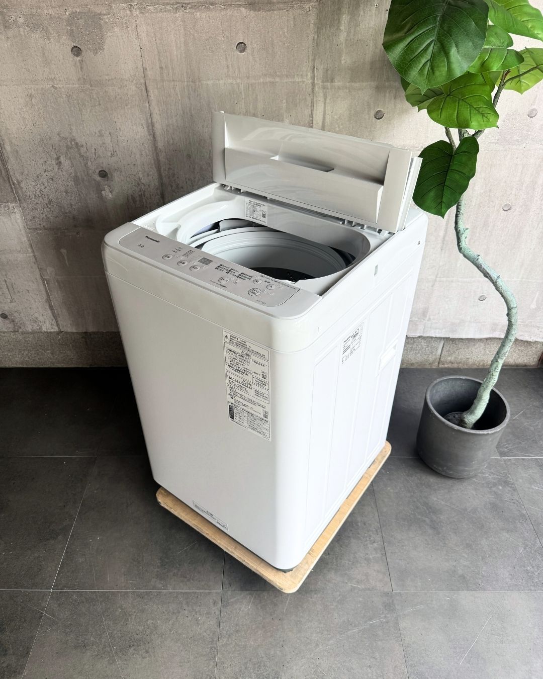 設置まで✨ Panasonic 一人暮らし洗濯機 5kg✨ 2024年製⭕️ - メルカリ