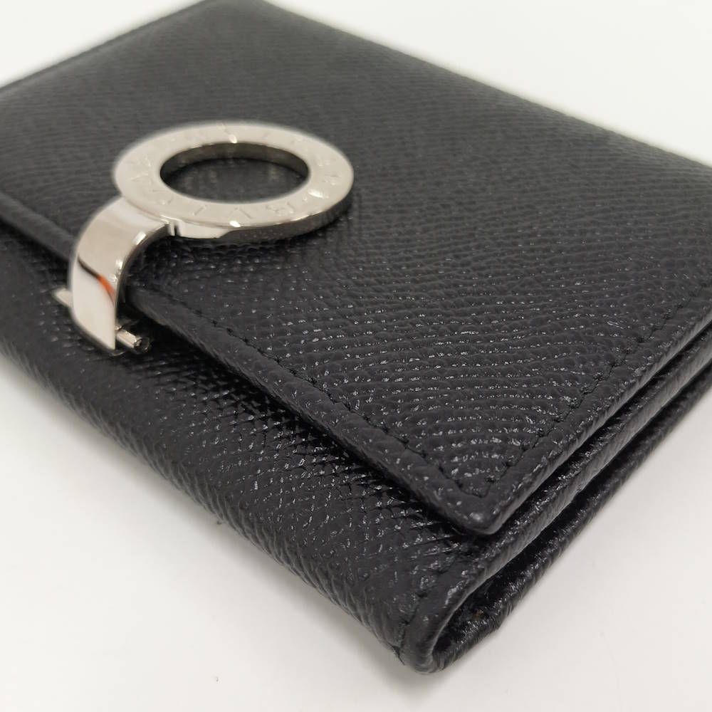 BVLGARI カードケース 名刺入れ レザー ブラック 30420 - メルカリ