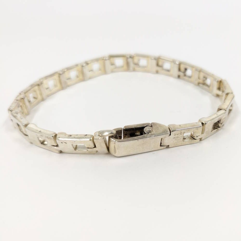 GUCCI Gロゴ ブレスレット シルバー SV925 - メルカリ