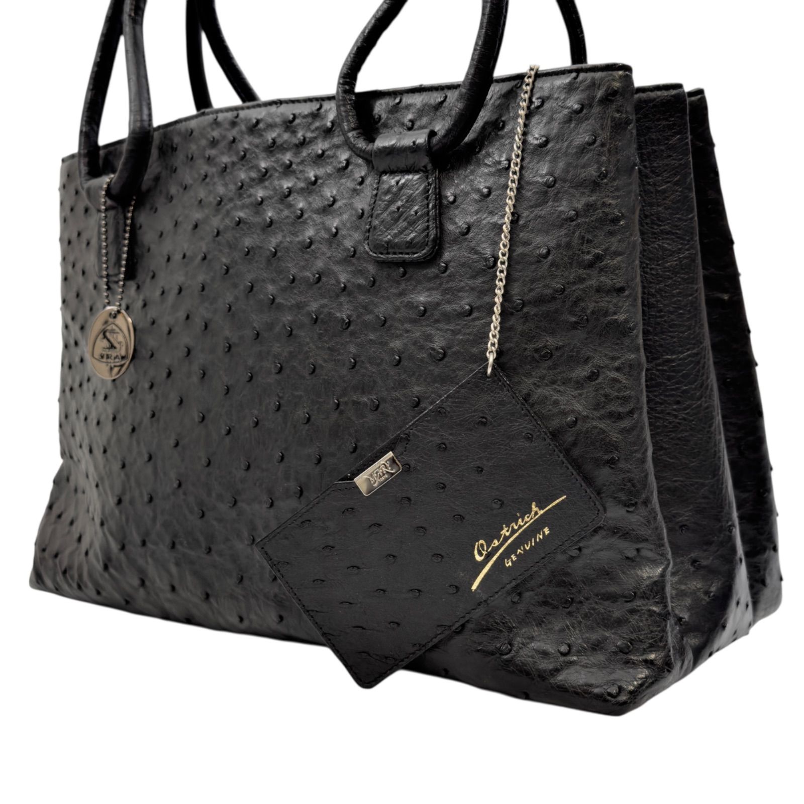 MARY TOKYO JRA オーストリッチ ダチョウ フォーマル ハンドバッグ 腕