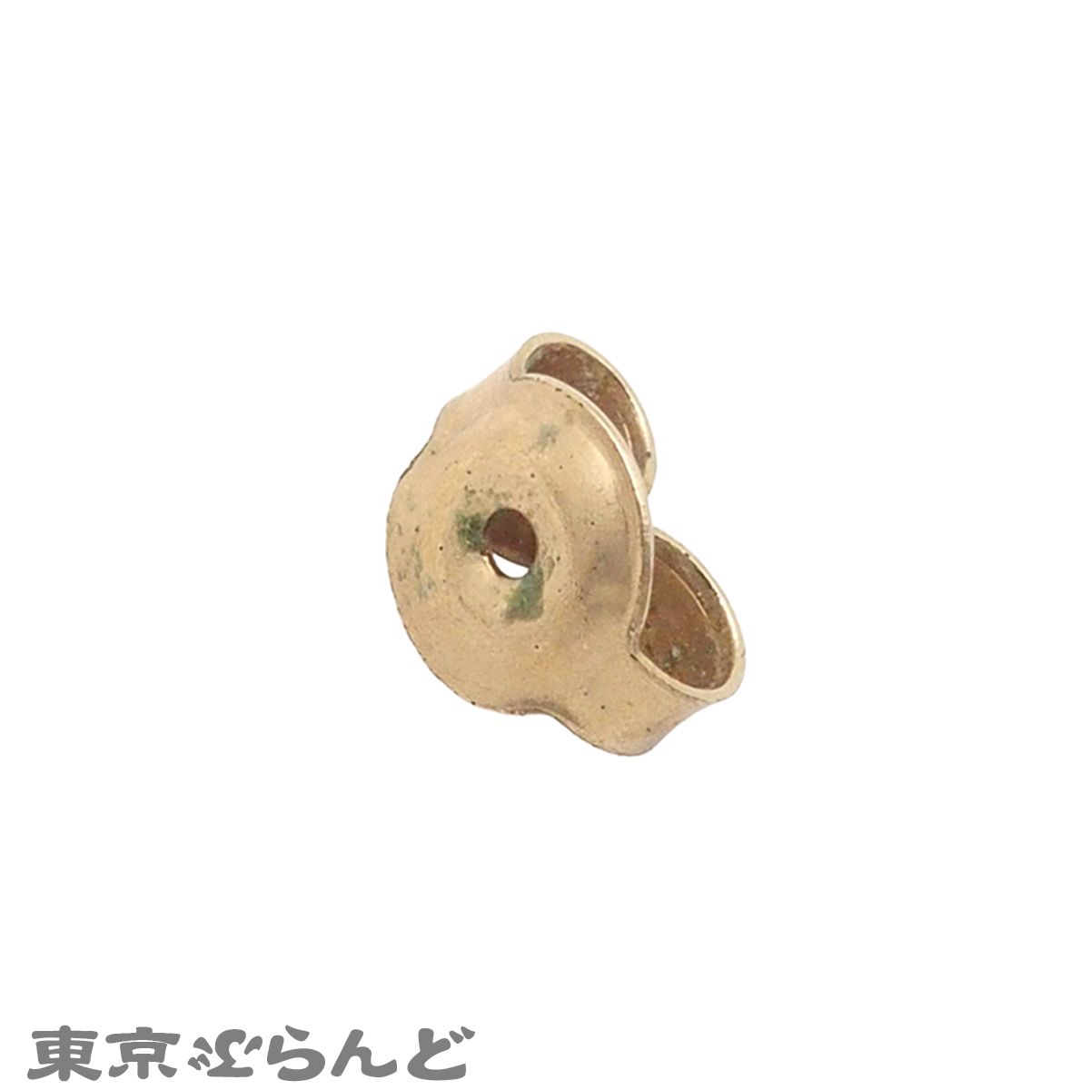 シャネル CHANEL ピアス ラウンド ココマーク ゴールド メタル ライン