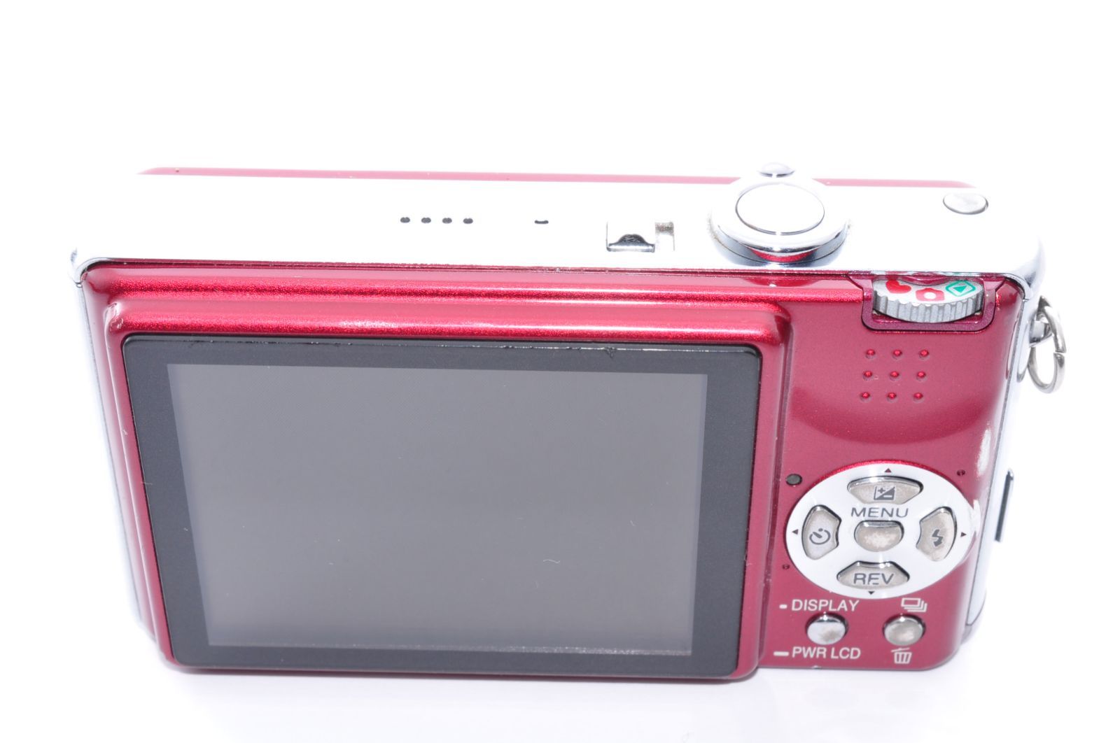 Panasonic LUMIX DMC-FX7 DIGITAL Camera レッド デジカメ デジタル