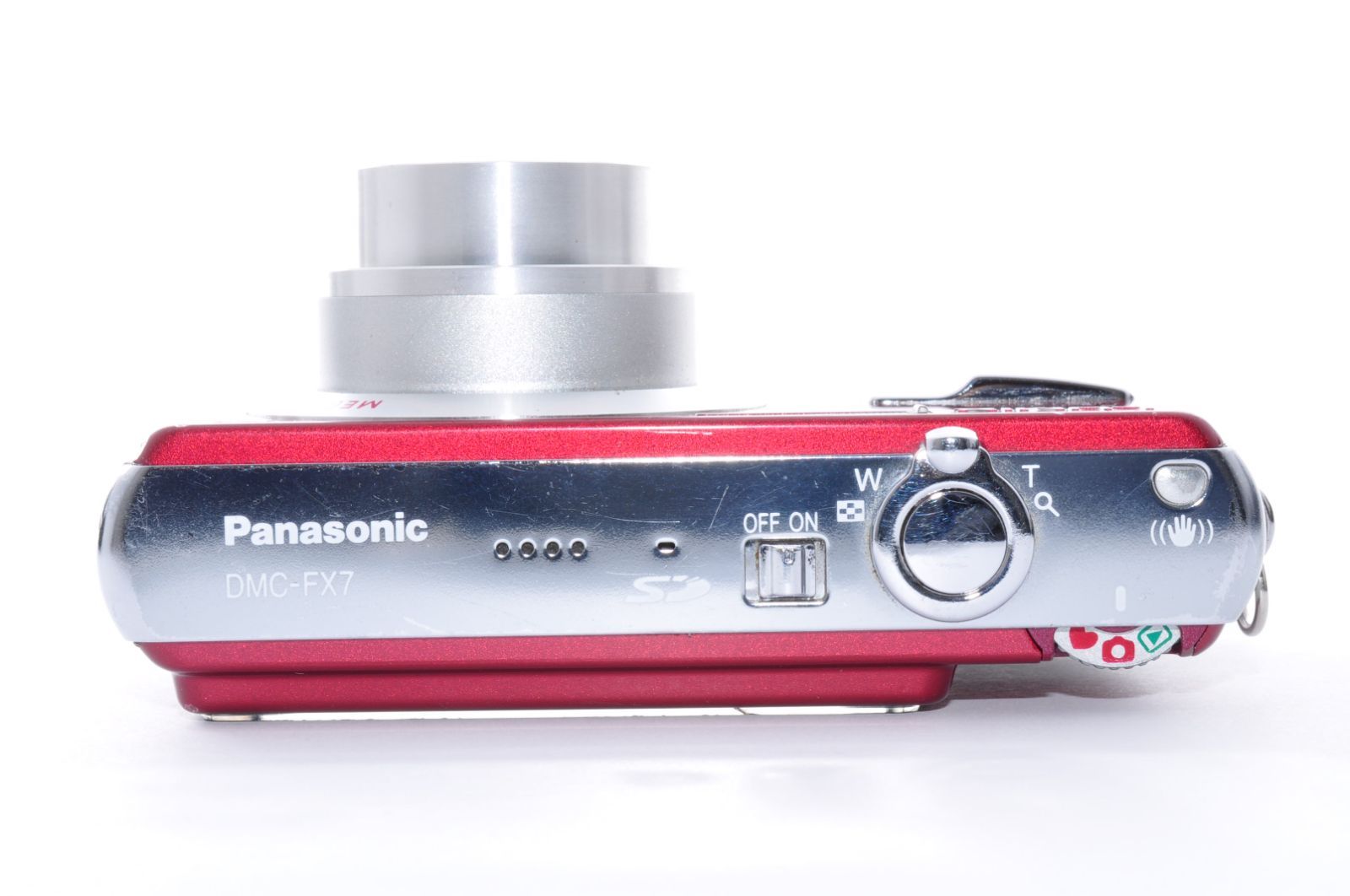 Panasonic LUMIX DMC-FX7 DIGITAL Camera レッド デジカメ デジタル