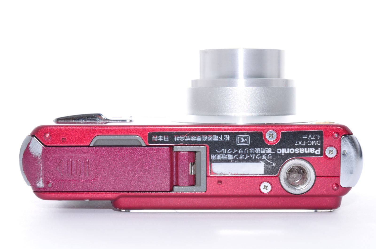 Panasonic LUMIX DMC-FX7 DIGITAL Camera レッド デジカメ デジタル