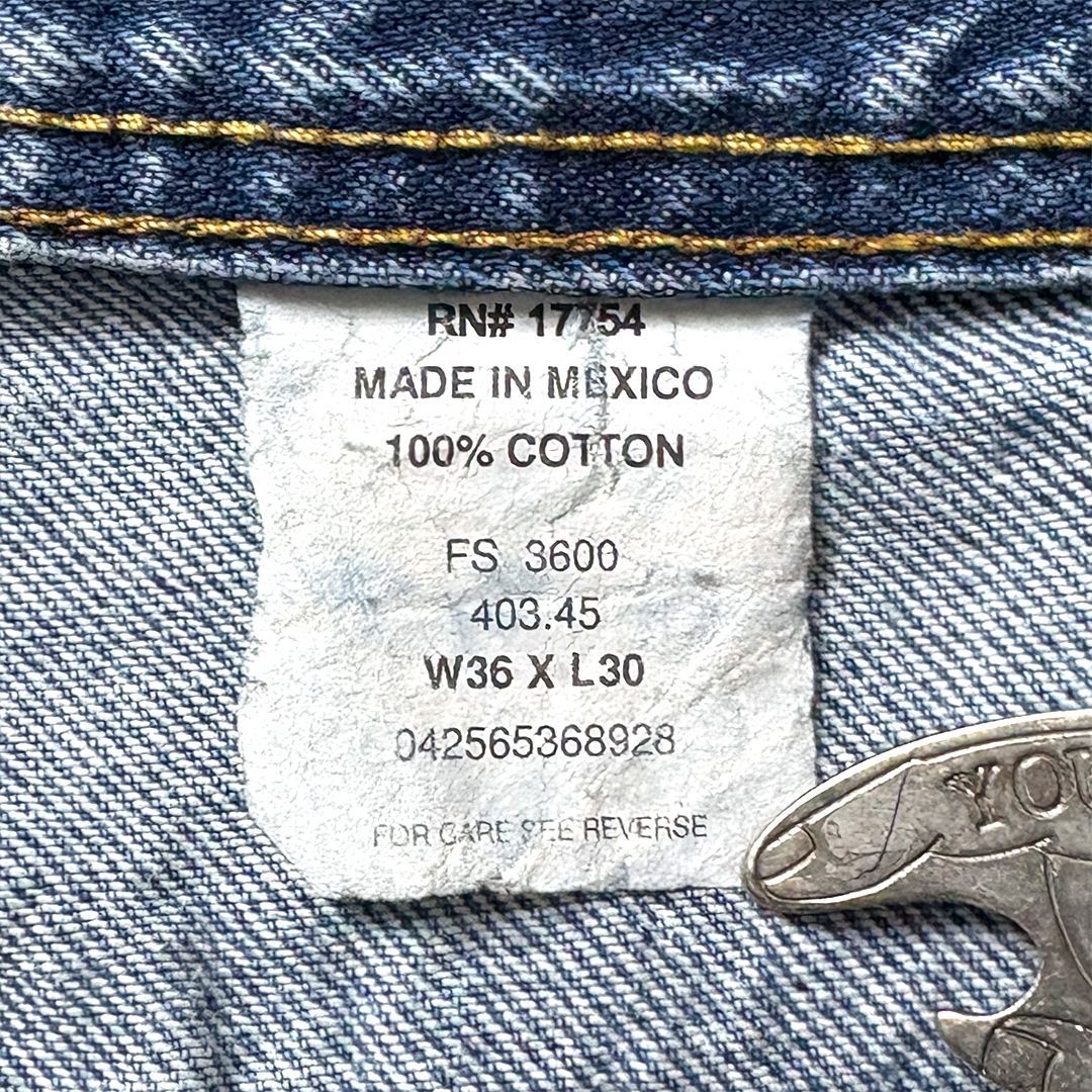 KEY キー ダブルニー デニム ペインターパンツ ワークパンツ W36 L30