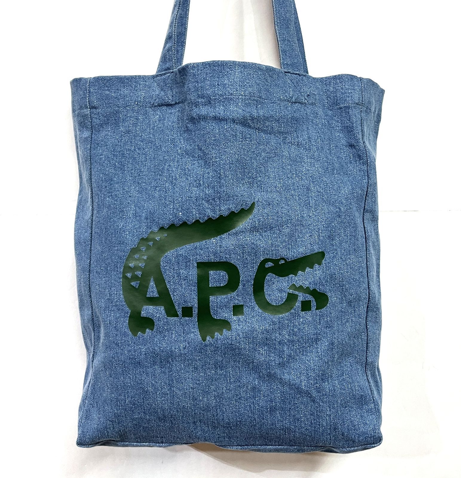 A.P.C. × LACOSTE｜アーペーセー ラコステ デニム トートバッグ ハンド