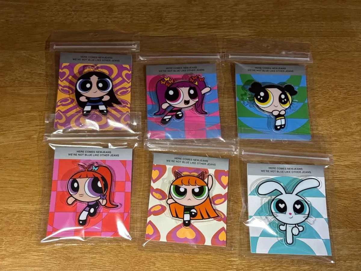 NewJeans（ニュージーンズ）パワーパフガールズ グリップトック セット