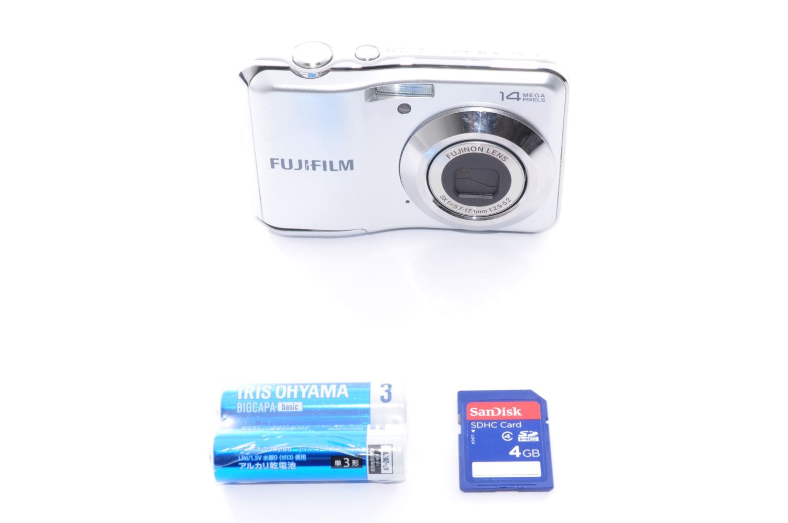 FUJIFILM FINEPIX AV240 DIGITAL Camera シルバー デジカメ デジタル