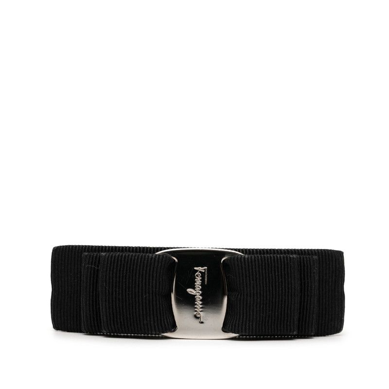 サルヴァトーレフェラガモ ヴァラリボン バレッタ ヘアアクセサリー