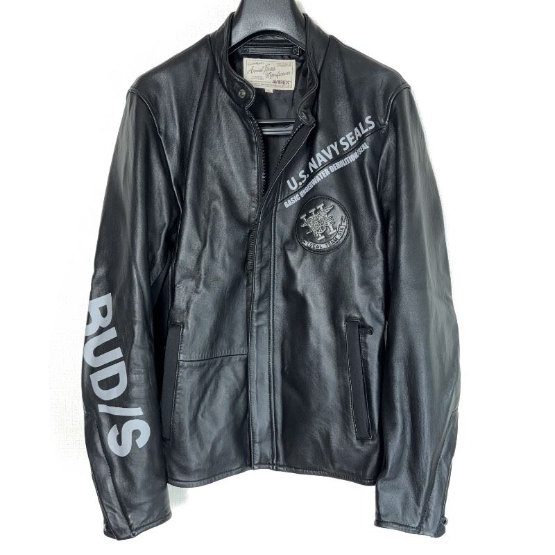 AVIREX U.S. NAVY SEALS ライダースジャケット 2XL 美品 AVIREX U.S. NAVY SEALS ライダースジャケット 2XL 美品 Fashion Mens