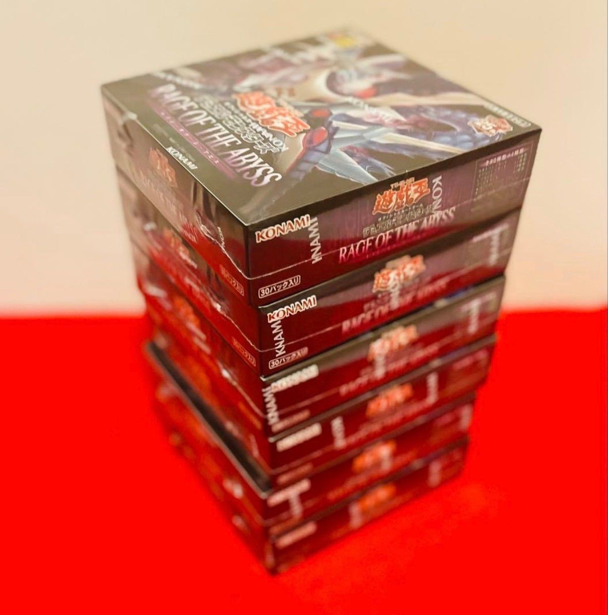 遊戯王 RAGE OF THE ABYSS レイジオブジアビス 未開封6BOX - メルカリ