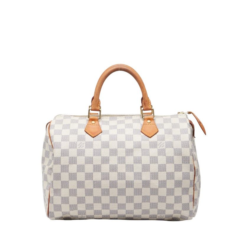 ルイ ヴィトン ダミエ アズール スピーディ30 ハンドバッグ ミニ