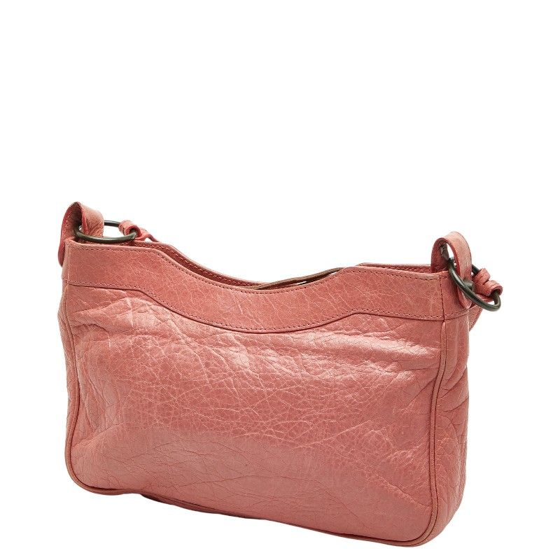 バレンシアガ ジャイアントヒップ 斜め掛け ショルダーバッグ レザー レディース BALENCIAGA 【1-0252142】 バレンシアガ ジャイアントヒップ 斜め掛け ショルダーバッグ ピンク