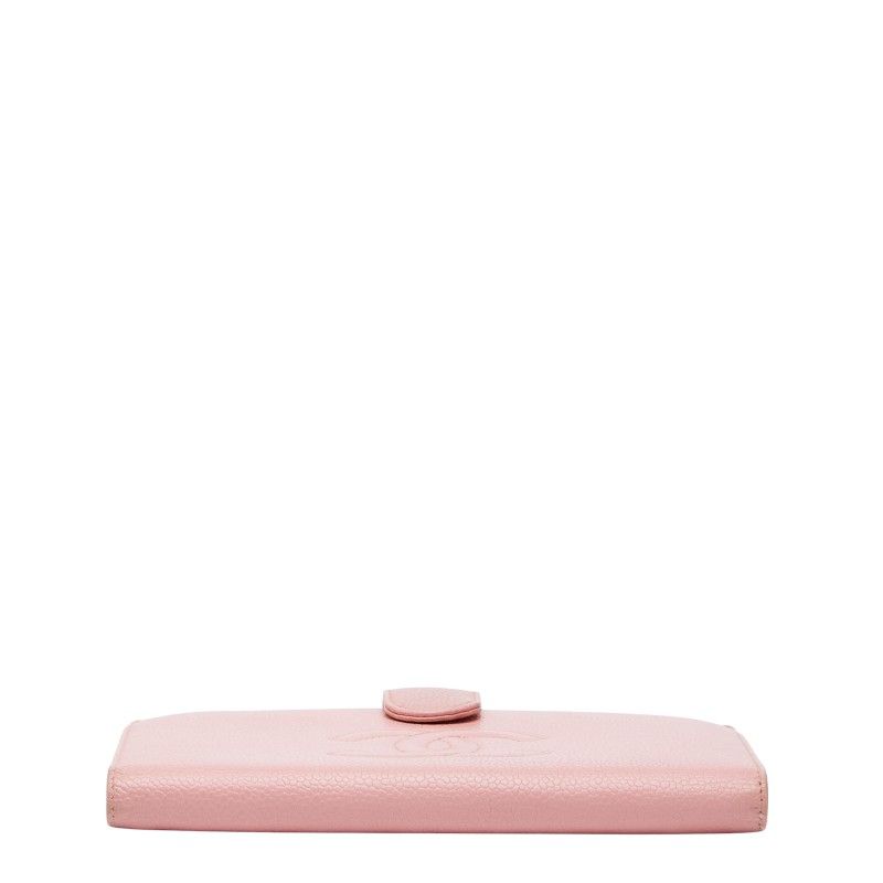 シャネル ココマーク ピンク キャビアスキン レディース CHANEL【234