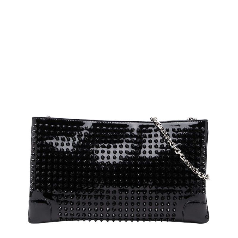 クリスチャンルブタン クラッチ ショルダー バッグ スタッズ スパイク クリスチャンルブタン スパイクスタッズ ルビポッシュ チェーン