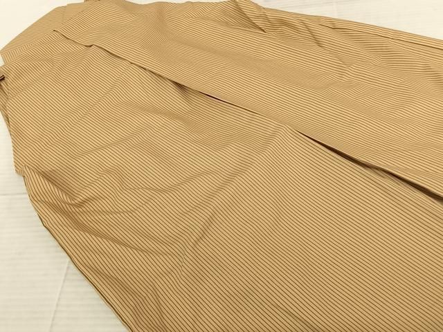 平和屋着物○男性 馬乗り袴 縞 正絹 逸品 AABF5546fy - メルカリ