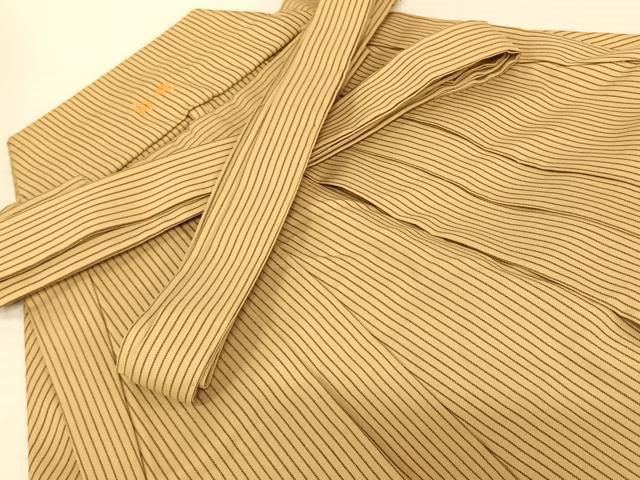 平和屋着物●男性　馬乗り袴　縞　正絹　逸品　AABF5546fy 平和屋着物○男性 馬乗り袴 縞 正絹 逸品 AABF5546fy - メルカリ