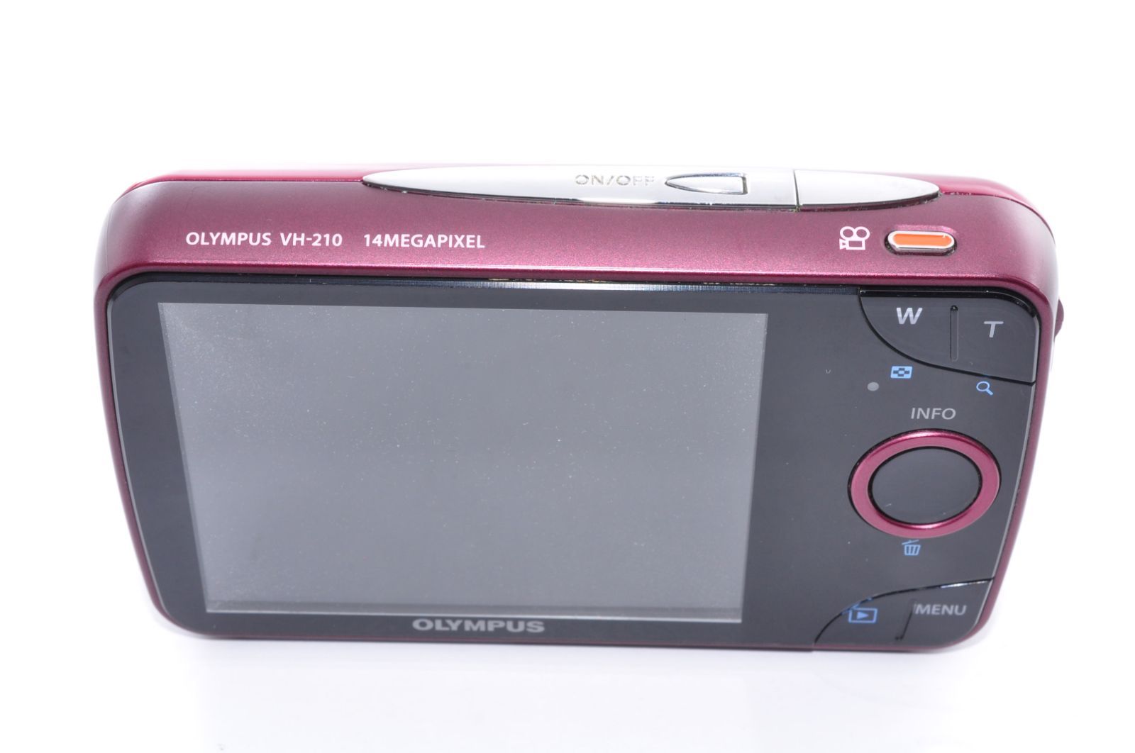 OLYMPUS VH-210 DIGITAL Camera レッド デジカメ デジタルカメラ