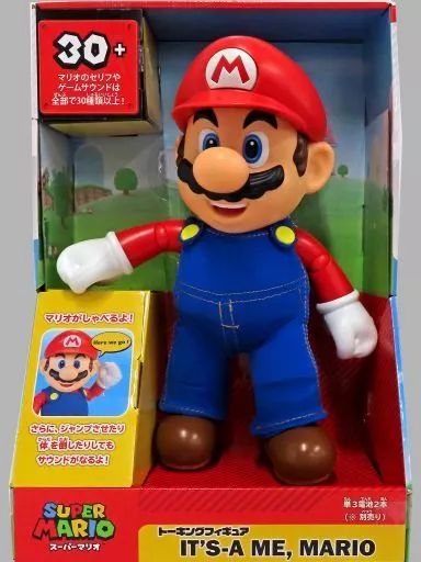 新品】おもちゃ トーキングフィギュア IT'S-A ME、MARIO 「スーパー