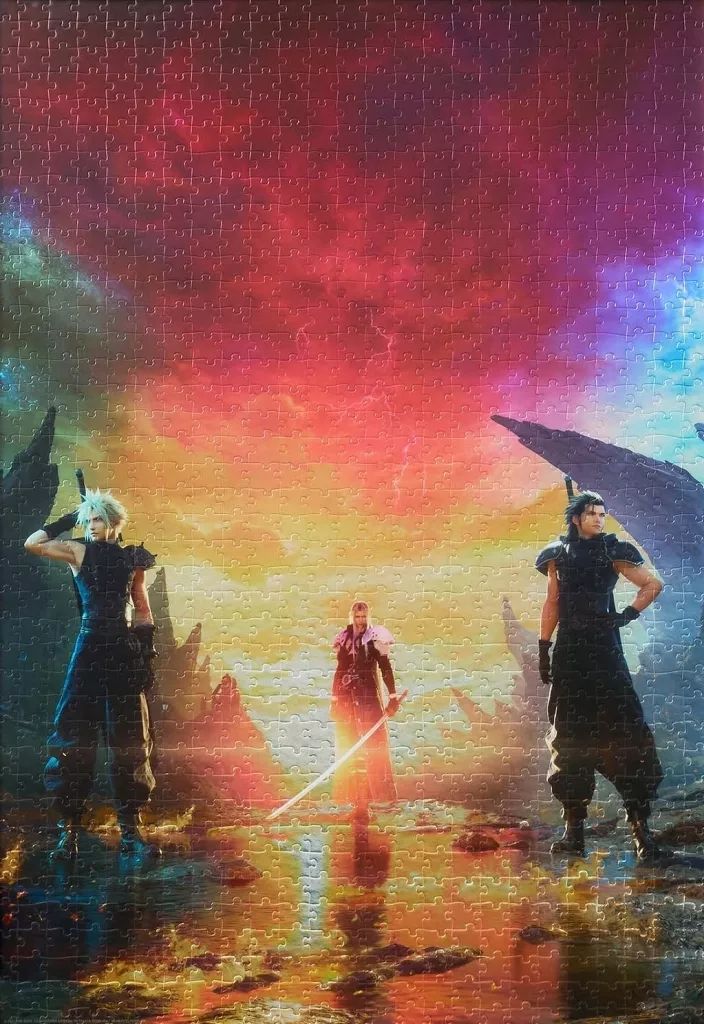 ファイルファンタジーⅦ リバース　ジグソーパズル　キービジュアル 新品】パズル キービジュアル 「ファイナルファンタジーVII リバース