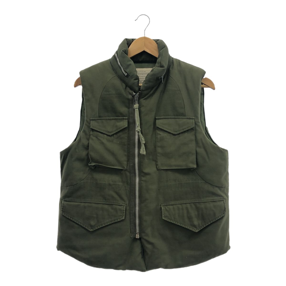 ink MILITARY ミリタリーベスト 再構築 メンズ Lサイズ アウター 