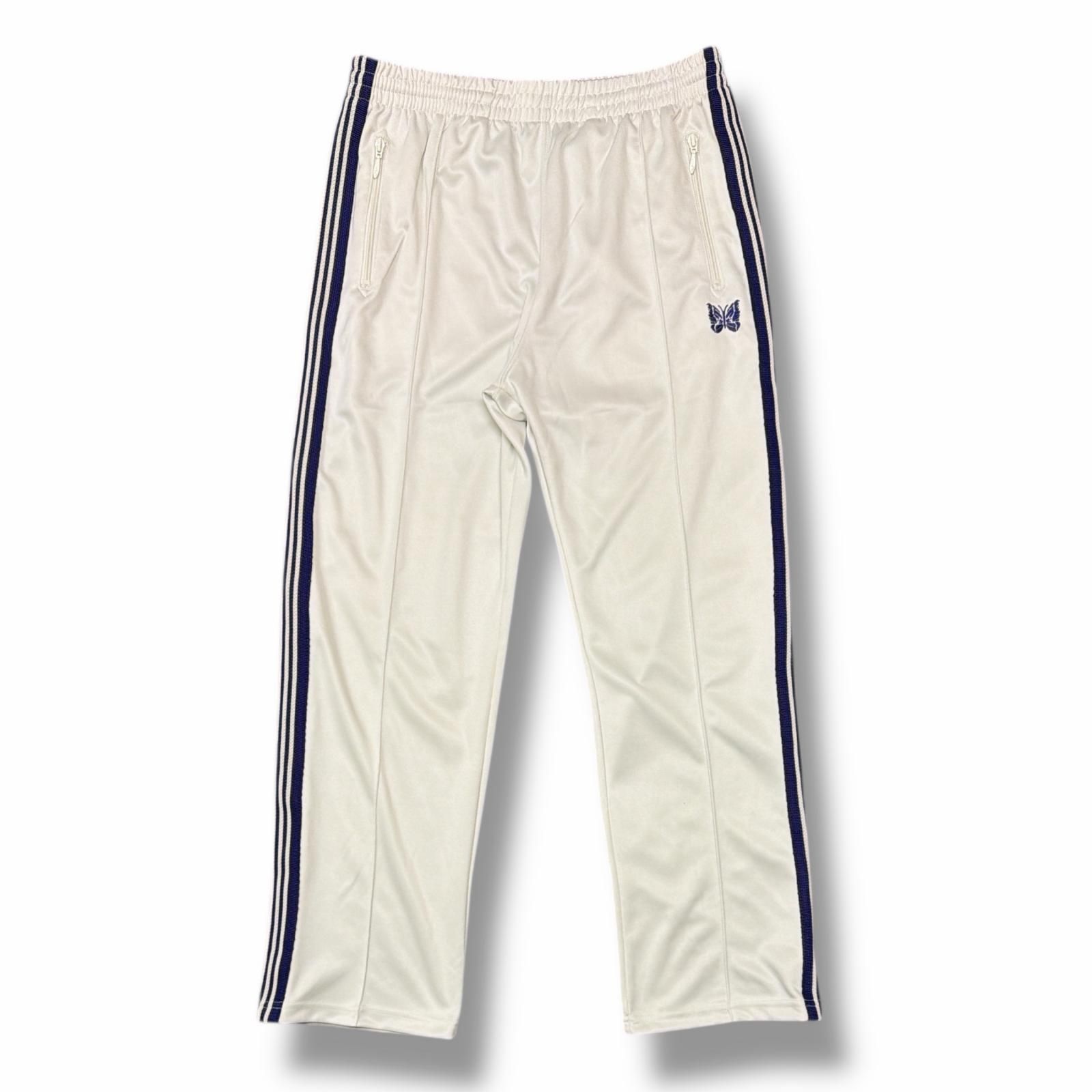 needles 23ss トラックパンツ　ホワイト 23ssアイスホワイト Needles トラックパンツ ブーツカット S
