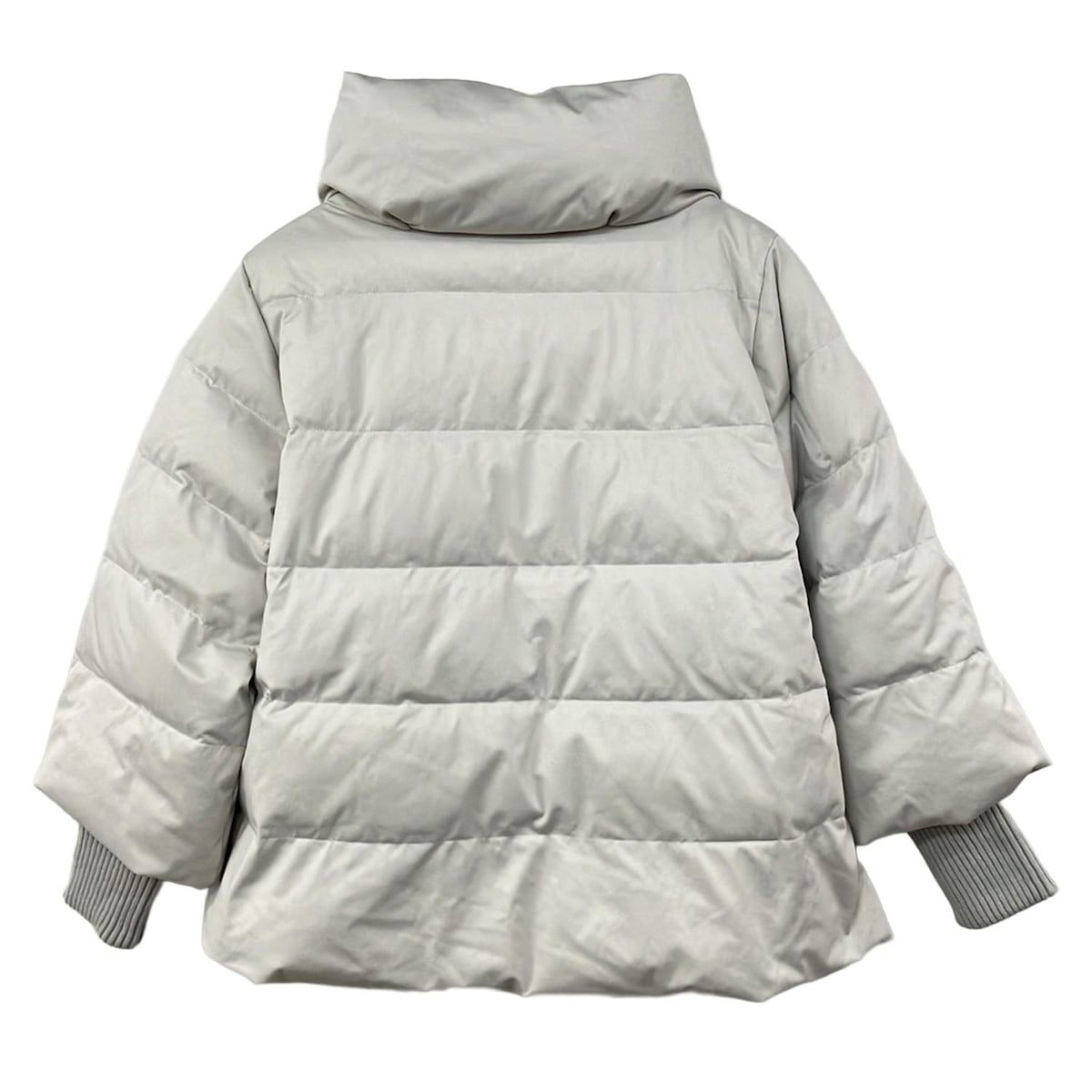 現行モデル❤️ダーマコレクション　ワイドスリーブ ダウンジャケット　ライトグレー ワイドスリーブ ダウンジャケット 通販 - ディノス