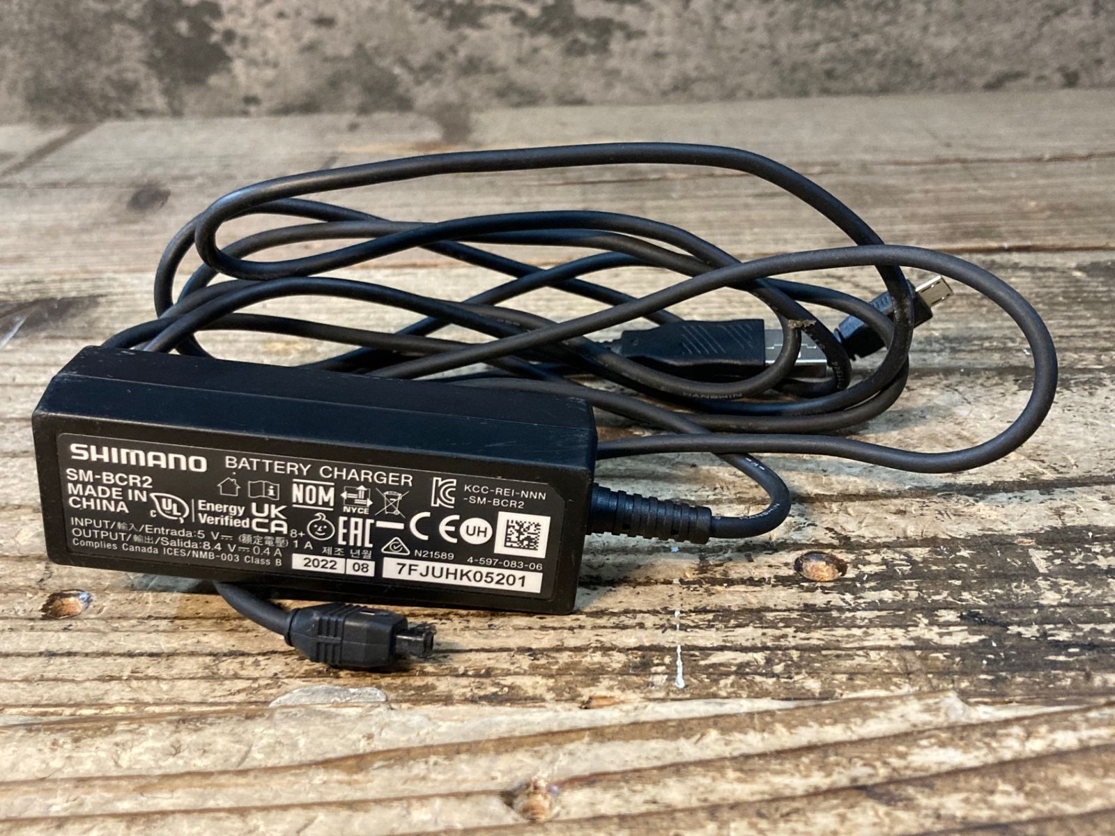 JU542 シマノ SHIMANO SM-BCR2 充電器 バッテリーチャージャー 動作